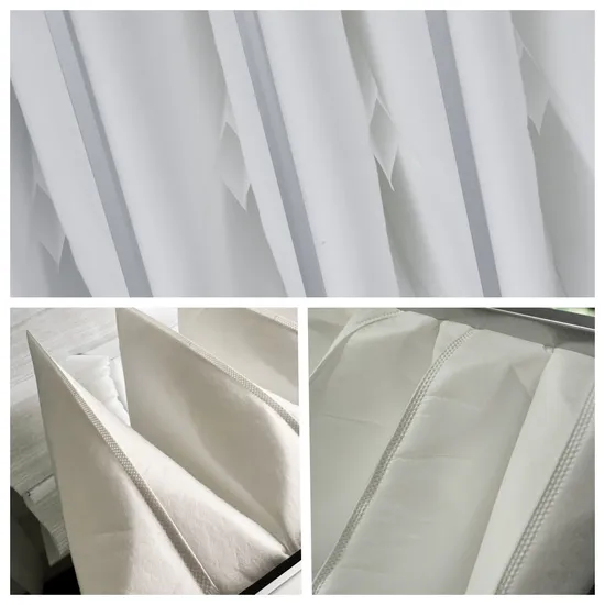 M5 M6 F6 F7 F8 F9 Rigid Pocket Filter for Dust Collection